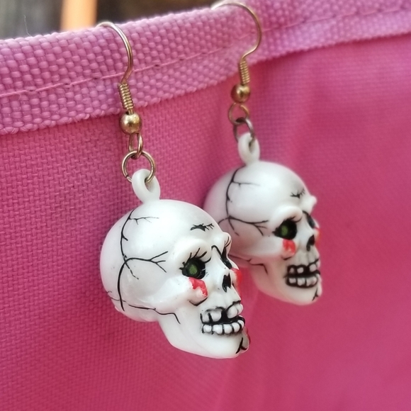 TWO pairs!! Spooky skeletons SOLD - Picture 7 of 9